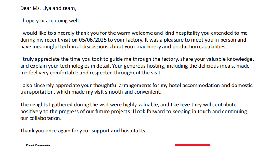 A thanks letter to CLIRIK