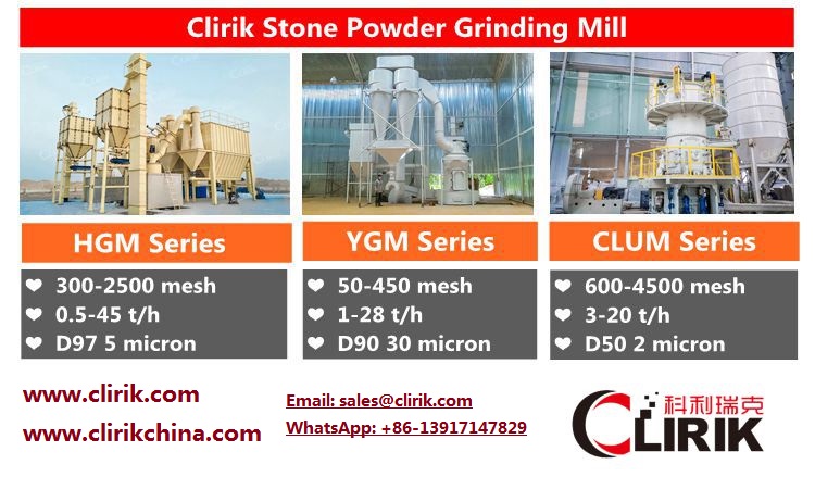 CLIRIK YGM HGM CLUM ultra fine powder grinding mill